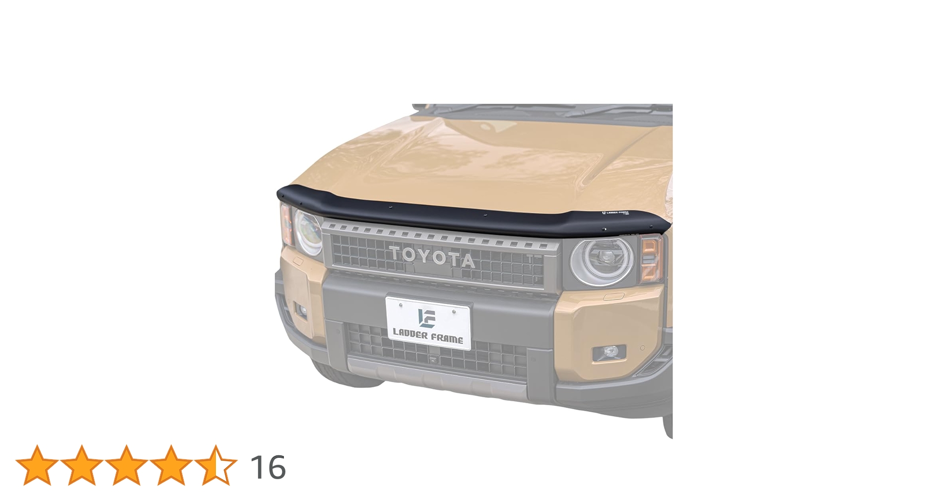 Amazon | 【LADDER FRAME】ランドクルーザー250用 バグガード ランクル