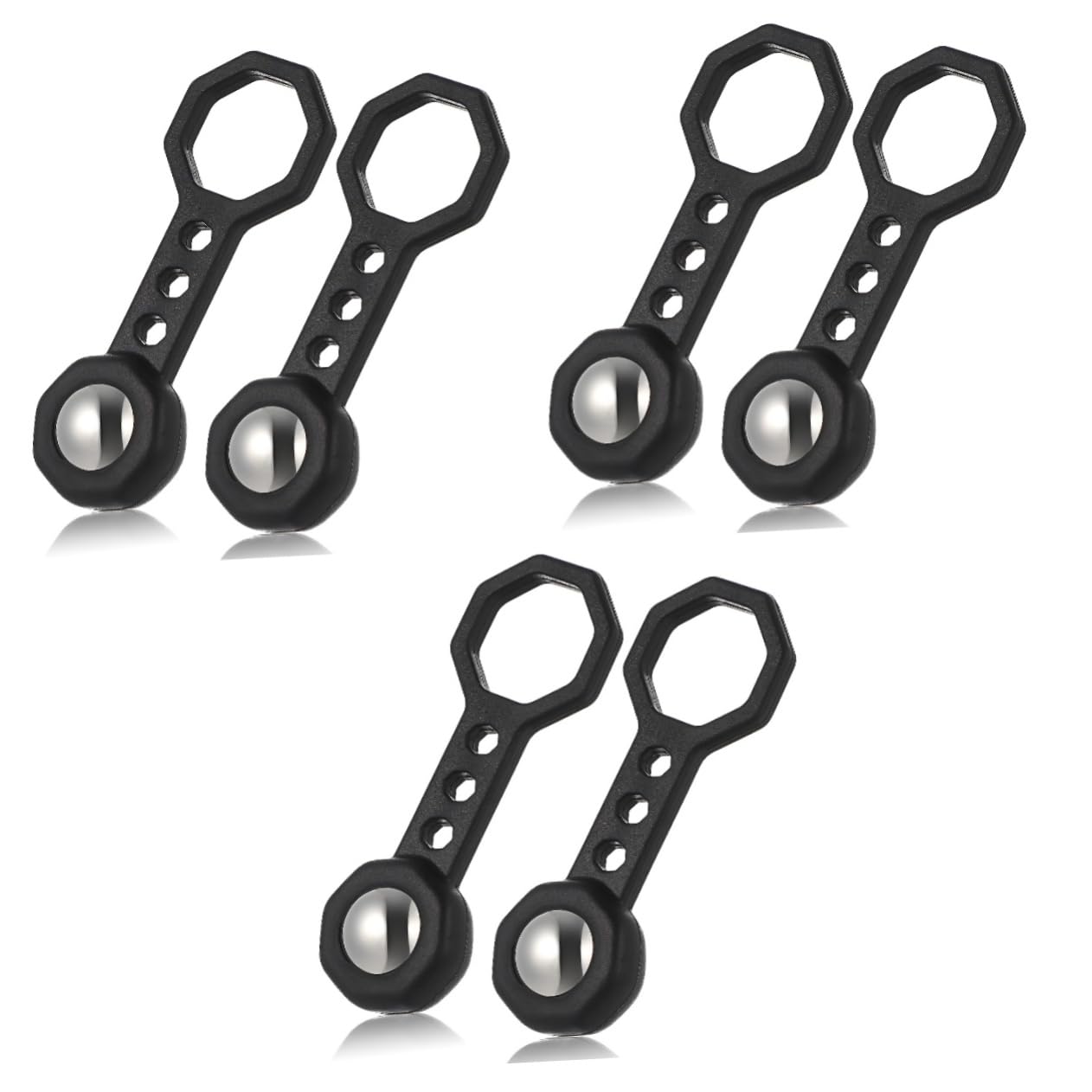 ARTIBETTER Lot De 3 Détecteurs Magnétiques Muraux Détection Précise Des Métaux Pour Murs 2 Pièces X 3