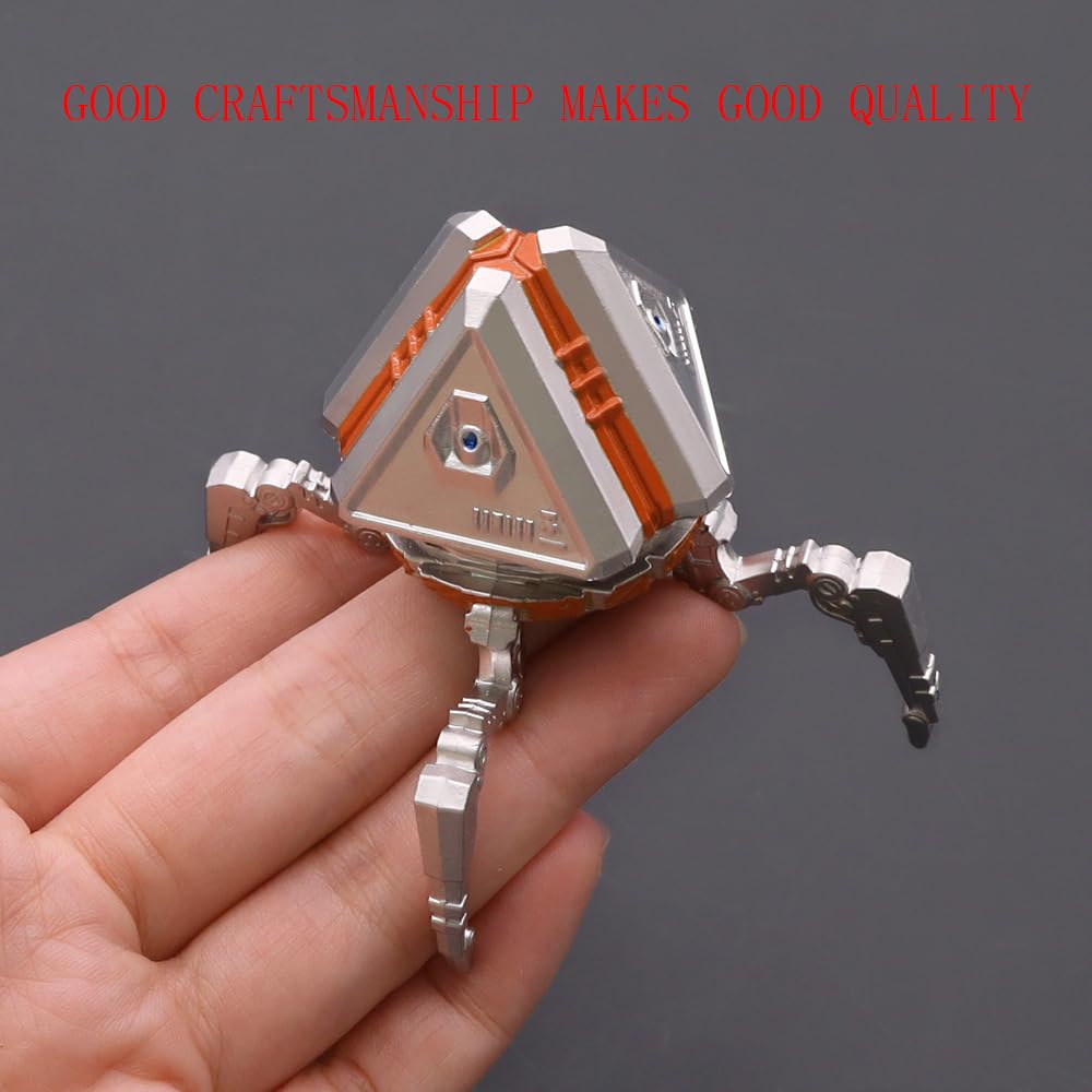 Maquetas de Videojuegos, Robot de Juguete Giratorio for desempaquetar, Figura acción Plegable Metal, decoración for Escritorio Sala Juegos, edición coleccionista