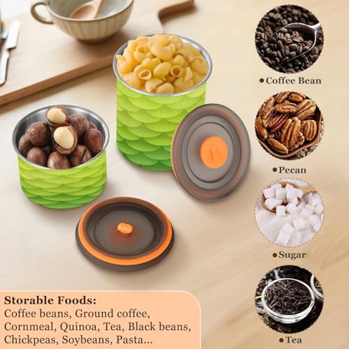 Envase de Café Hermético de Acero Inoxidable 900 ml miniatura 5