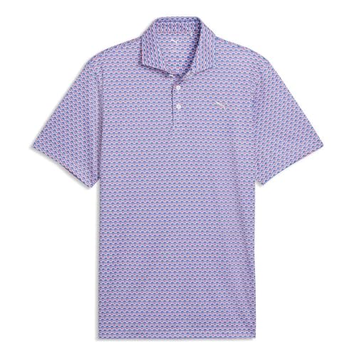 PUMA Rose Polo Chemise de Golf Homme anti-transpiration contre la chaleur