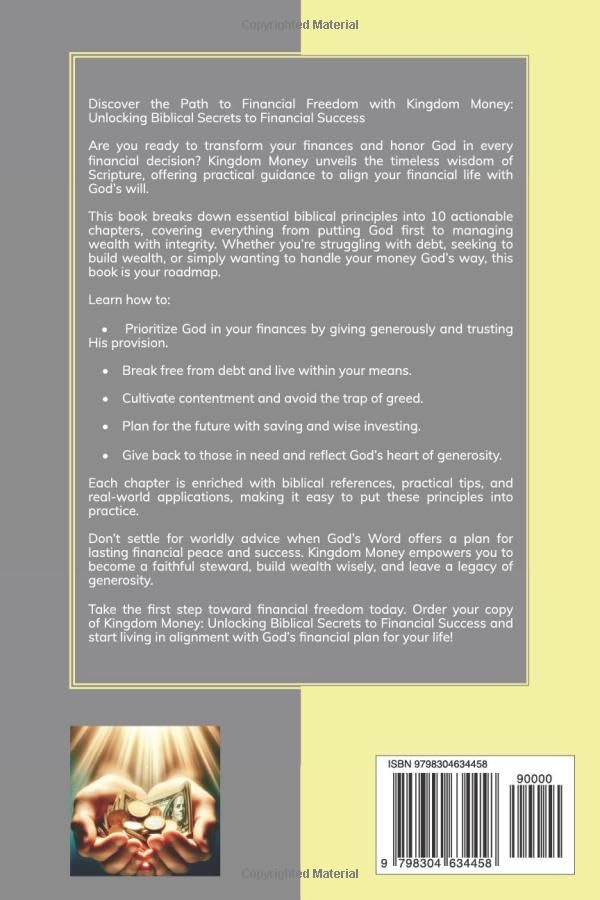 Kingdom Money: Unlocking Biblical Secrets to Financial Success - Image 2