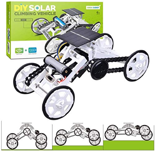 Talent Star STEM Toys Solar Car for 8-12 Year Old Boys, DIY Climbing Vehicle Educational Toy Science Assembly Kit (Solar car)