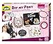 Produktbild Lena 42705 - XXL Bastelset DIY My Pony, Komplettset für Hufeisen Traumfänger, Pferde Armband, Anstecker Abzeichen, Tafel mit Kreide und Sticker Set, DIY Kreativset für Kinder ab 6 Jahre Mehrfarbig