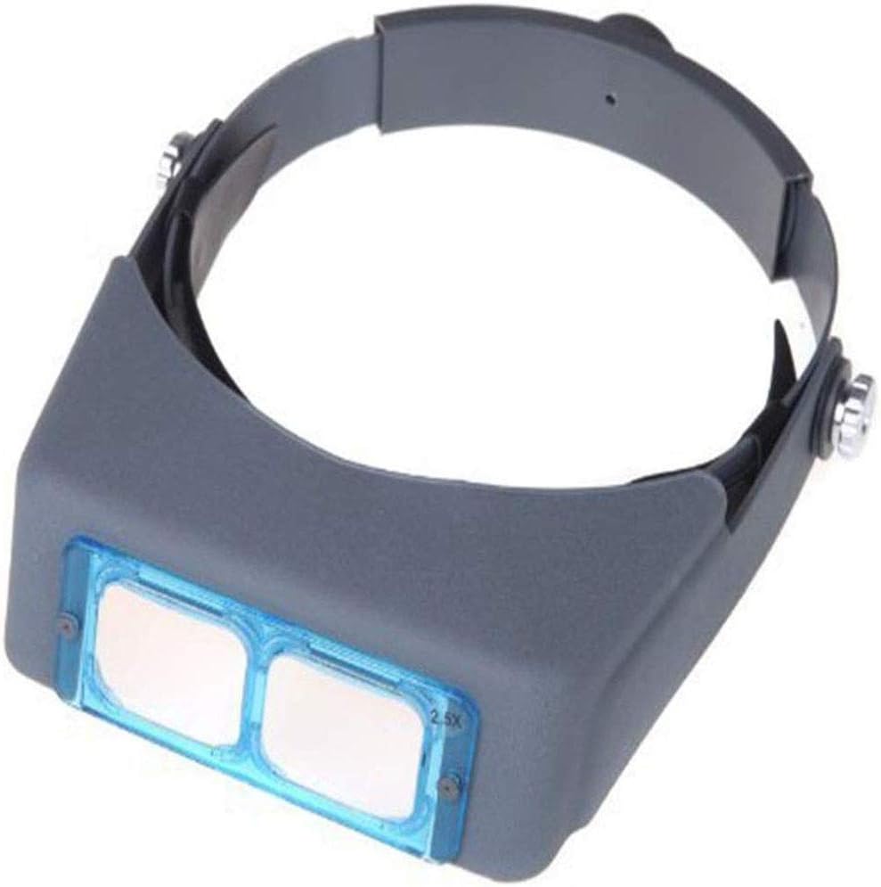 WYKDL Headband Magnifier Double Lens HeadMounted Reading