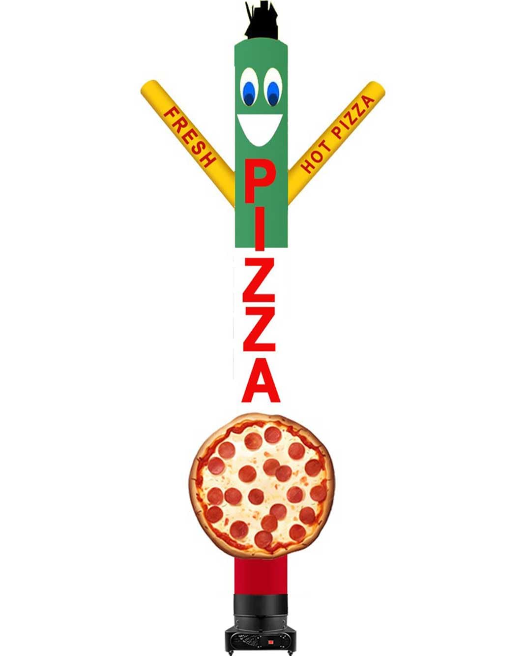 Amazon.com: 18ft Tall Pizza Air Inflatable Tube Man Dancer with