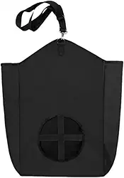 Saco de Feno Suspenso, Saco de Ração para Cabras com Anel de Metal E Alça Ajustável, à Prova D'água, Leve, Tecido Oxford 600D, para Cabras E Vacas