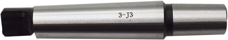 findmall 3MT to 3JT Tanged End Drill Chuck Arbor MT3 JT3 Fit for Drill Milling Boring Lathes