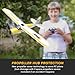 Top Race RC Plane - Remote Control Airplane for Adults and Kids - 4 Channel Stunt Flying, 20