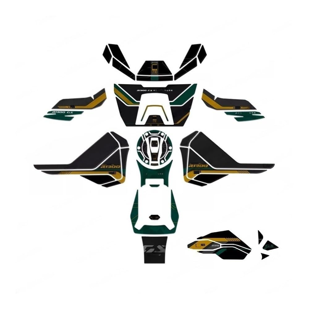 Fuel Tank Protector for R 1300 GS for Adventure R1300GS ADV for Trophy 2025 Motorcycle Epoxy Resin Tank Pad Protection Sticker