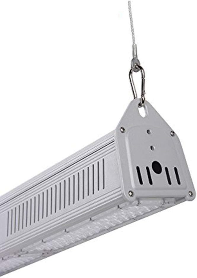 100W LED High Bay Linear Lights -11,000 Lumen, LED Batten Light tri-Proof led Light, Warehouse Aisle LED Lights High Bay LED Lights, UL CE ROHS Linear High Bay LED Lighting Warehouse Lights
