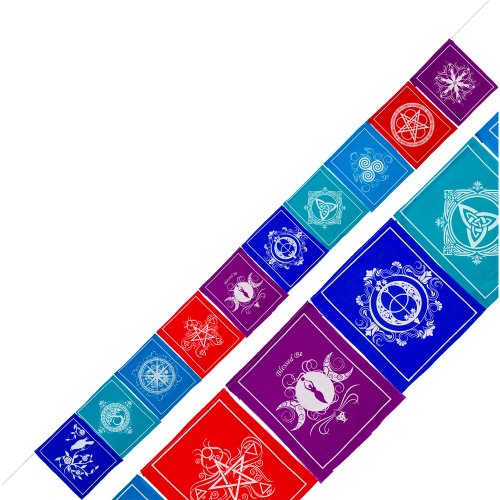 The New Age Source Tibetan Prayer Flags Pagan Each