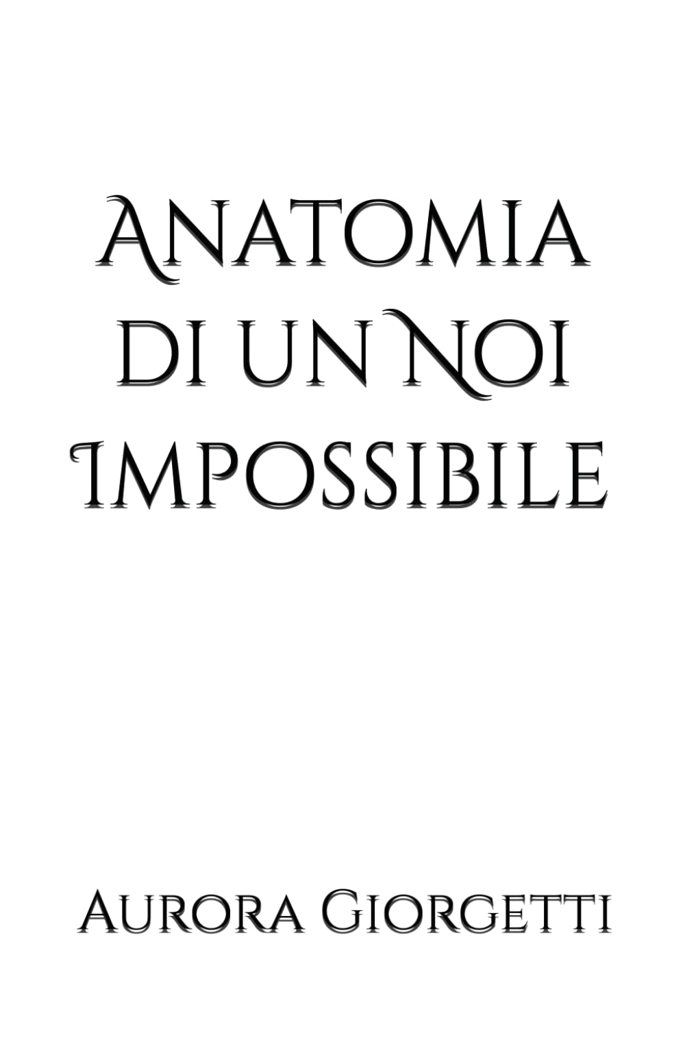 Anatomia di un Noi Impossibile