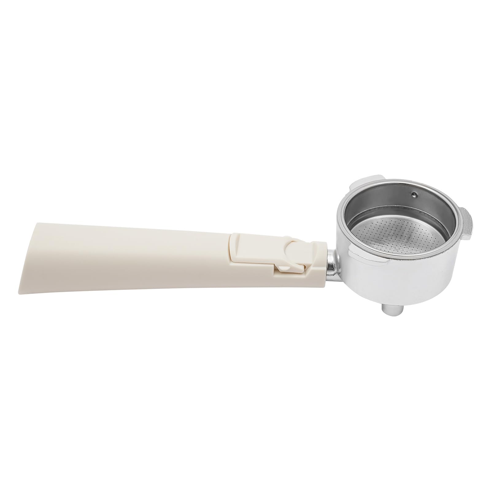 Ekspres do espresso 1500 ml, półautomatyczny ekspres do kawy ze spieniaczem do mleka, 1050 W, kompaktowy ekspres do kawy do domu, biura, kawiarni, biały