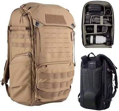 PGYTECH 25L Tactical Camera Backpack, OneMo TAC Camera Daypack Backpack