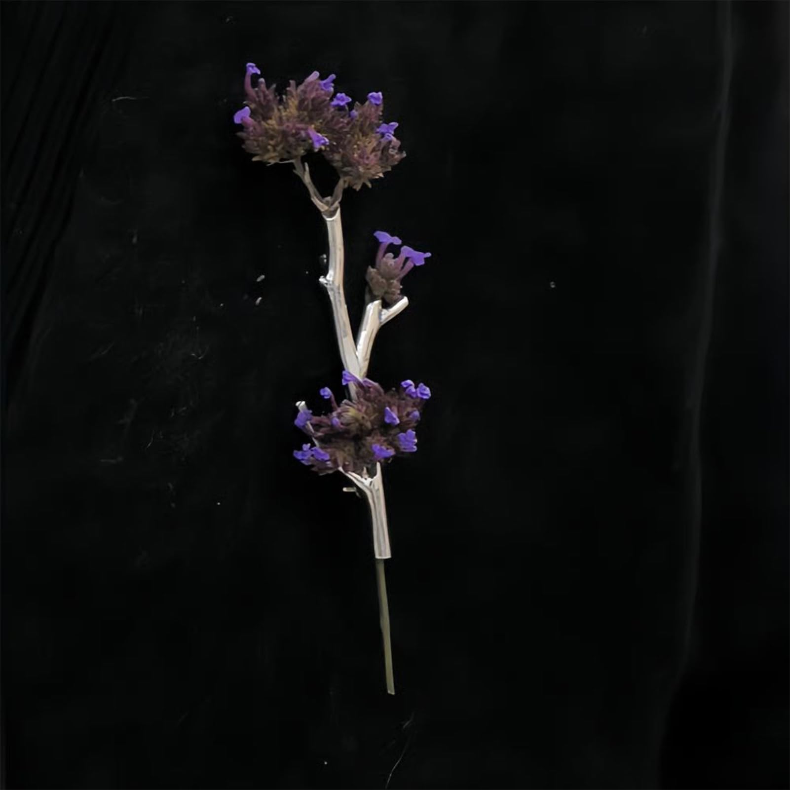 Broche Porta Ramo | Pin para Flores Frescas y Secas con Forma de Rama | Accesorio Elegante para Chaqueta, Sombrero Bolso | Para Bodas, el Día a Día