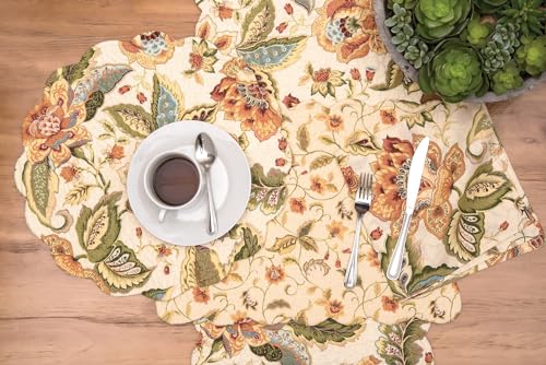 Set de 6 servilletas de algodón reversibles C&F Home Amelia miniatura 5