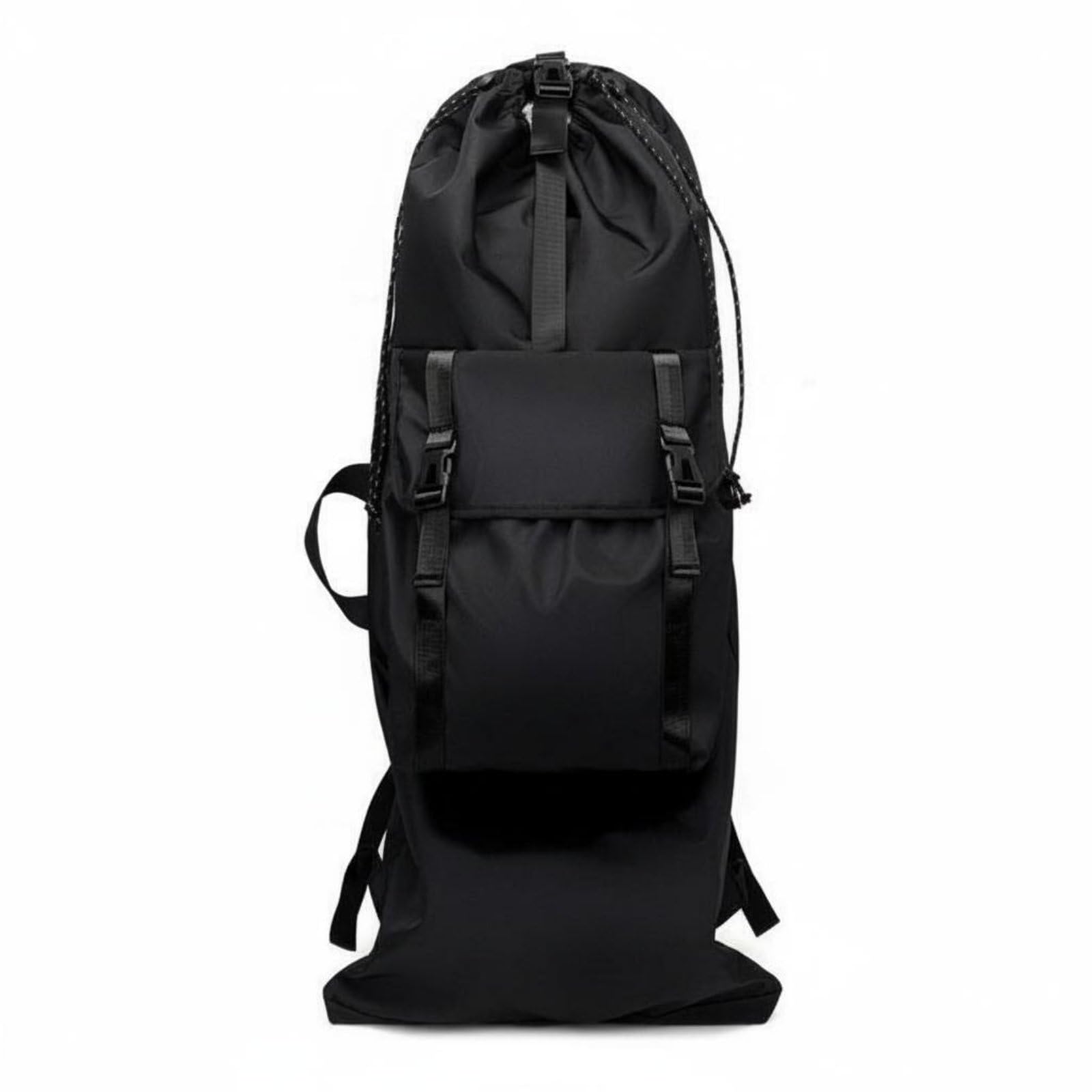 Housse de Transport Skateboard Sac Skate Longboard Sacoche Skate avec Grande Capacité et Poche Extérieure Adaptée au Trajet Quotidien Cours Sorties en Plein Air, Noir, 120x39x3cm