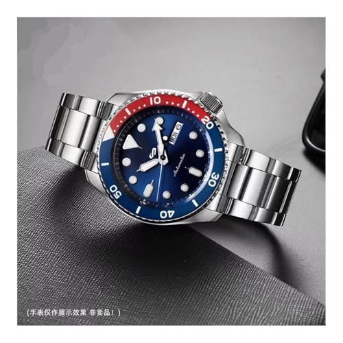 Bracelet jubilé à extrémité incurvée 20/22mm acier massif remplacement Seiko - 4