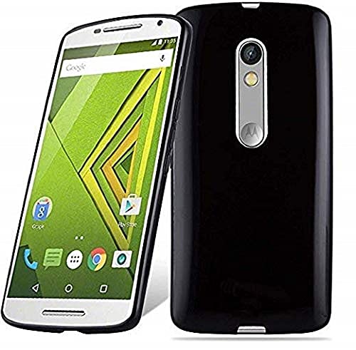 Image of ZEDN Mobile Back Case Cover for Moto G3 Mobile Back Cover (Silicone Case|CameraProtection|Black CS2012)