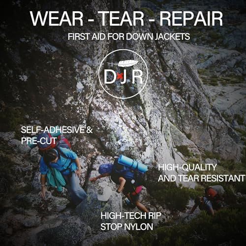Kit de réparation de doudoune Pro-Fix imperméable et flexible couleur gris clair - 8