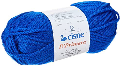 Lã Para Tricô Cisne D'primera 40g Azul França