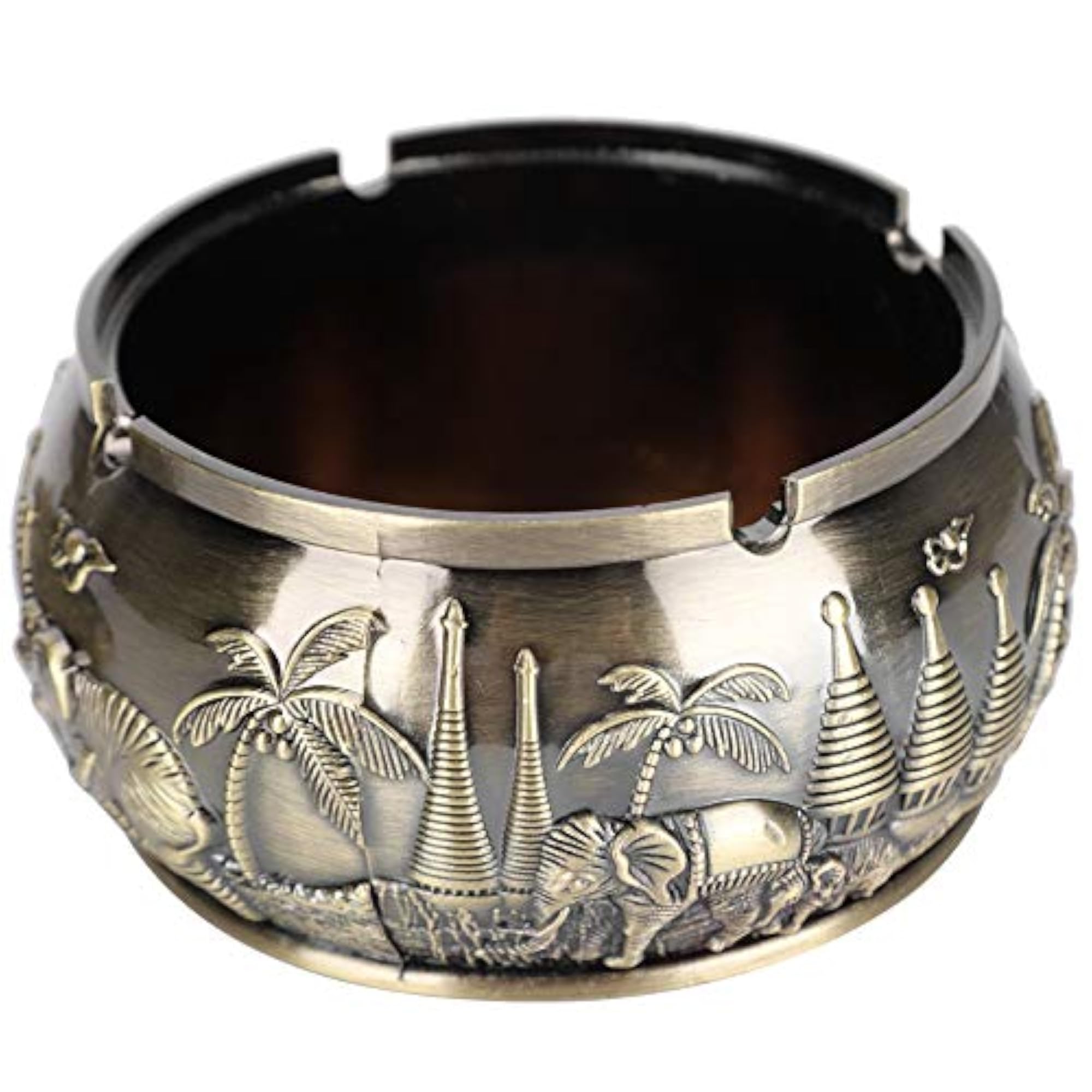 Anti-Slip Ashtray with Lid for Decoration