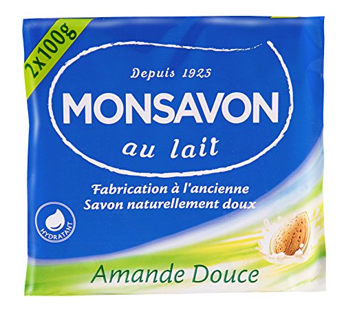Monsavon latte e mandorla soap 2x100g - Lotto di 4...