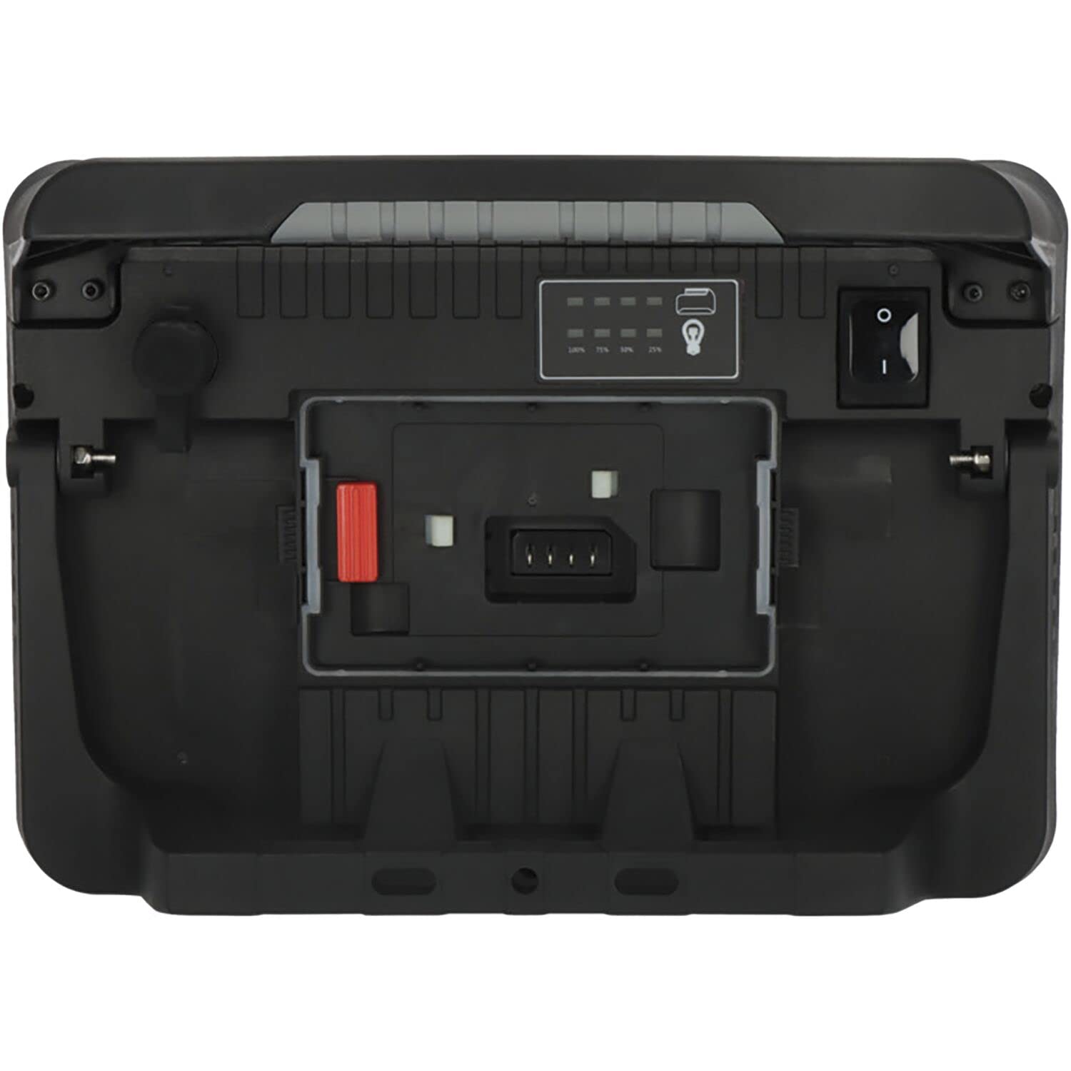 Brennenstuhl Professional Multi Battery Hybrid foco de trabajo LED 10050 MH (100W, 12500lm, IP55, compatible con baterías de 18V de 10 fabricantes diferentes, 5m, sin batería, Engineered in Germany)