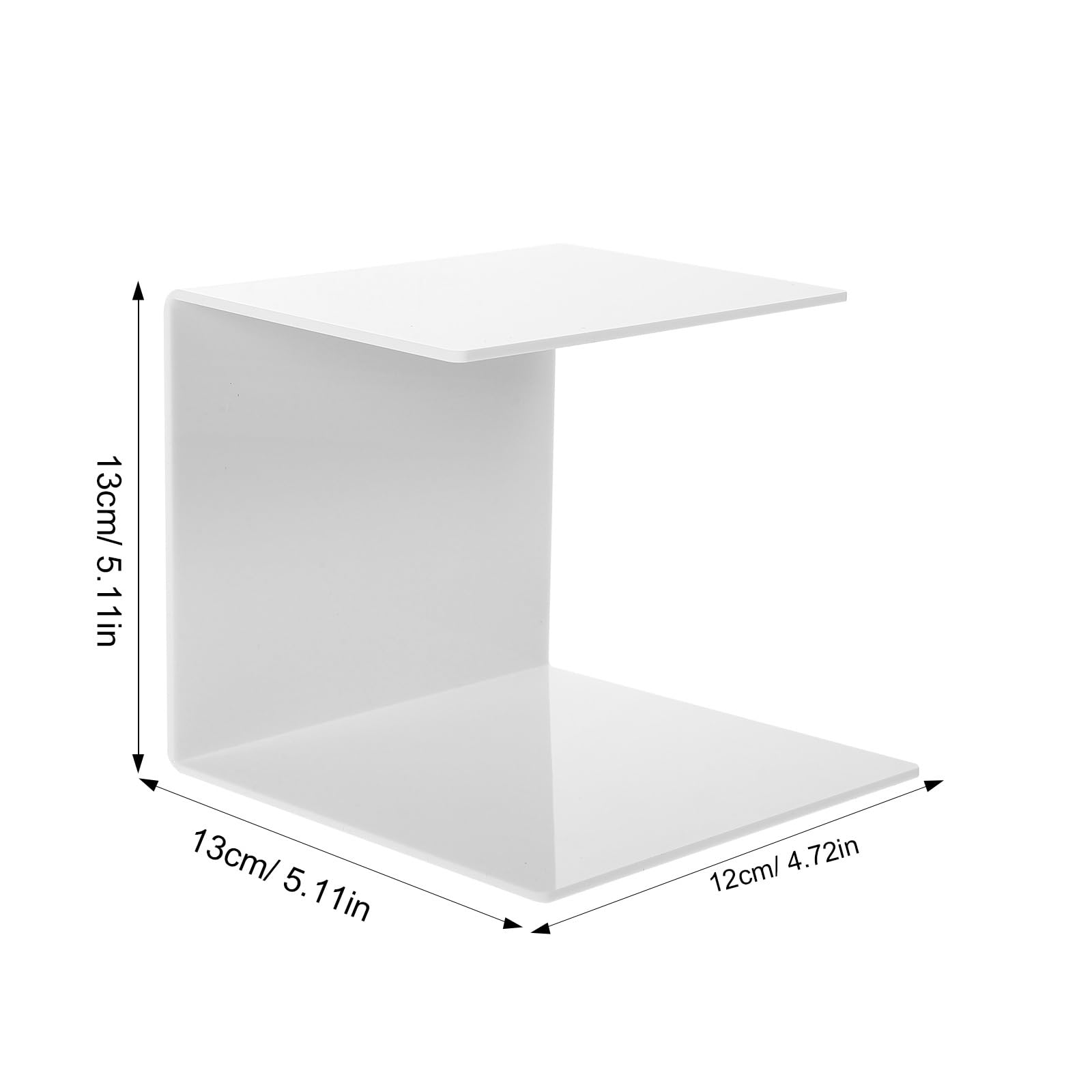 Baluue Eyelash Pillow Shelf Stand, Eyelash Extension Tool Organizer Shelf Makeup Tools Display Cabinet Stand for Eyelash Extension Pillow White