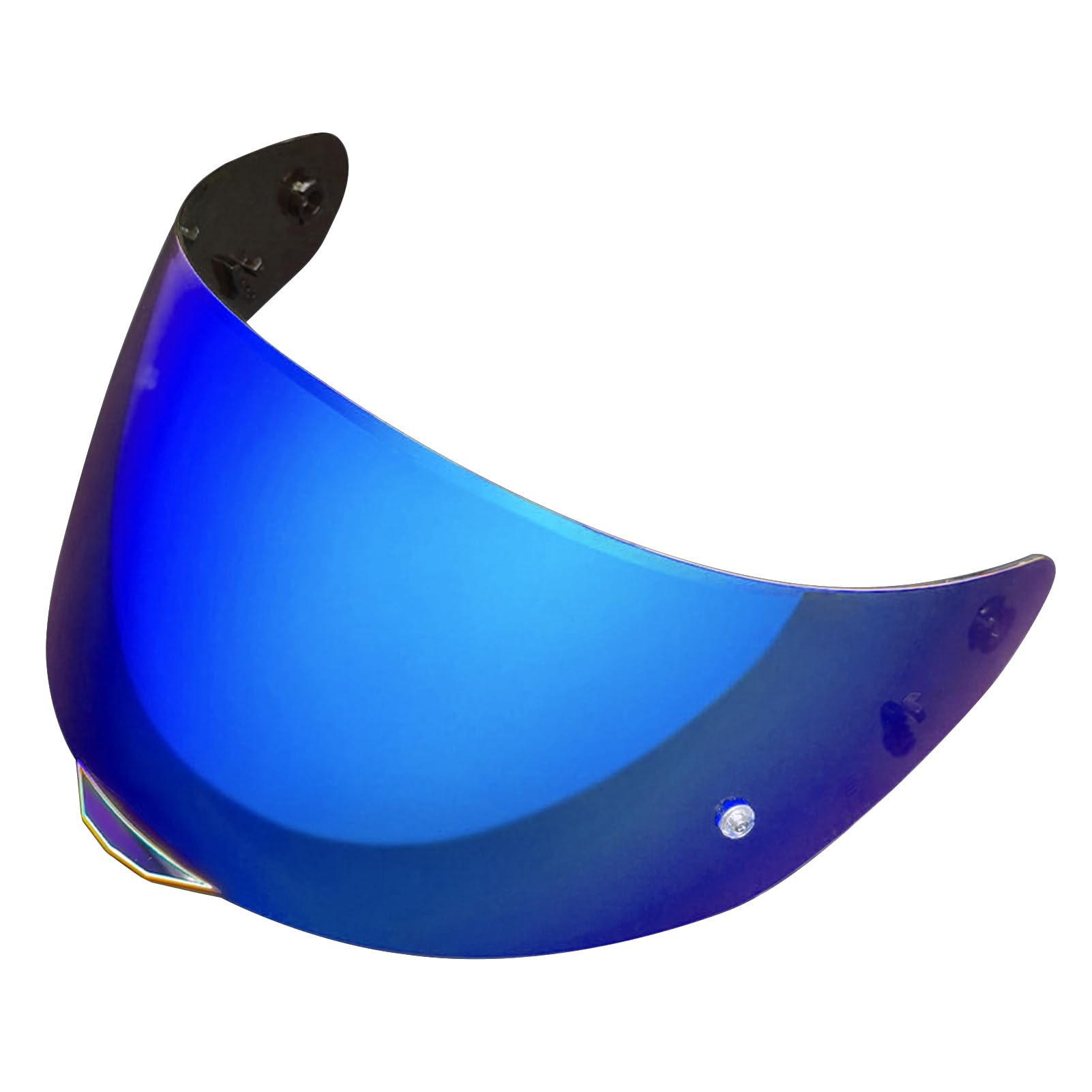Visiera scura per casco FF352 (cricchetto a 5 denti) per LS2 FF352, FF351, FF369, FF384, FF802, MHR-15 (ombra e protezione solare) (fumo scuro)