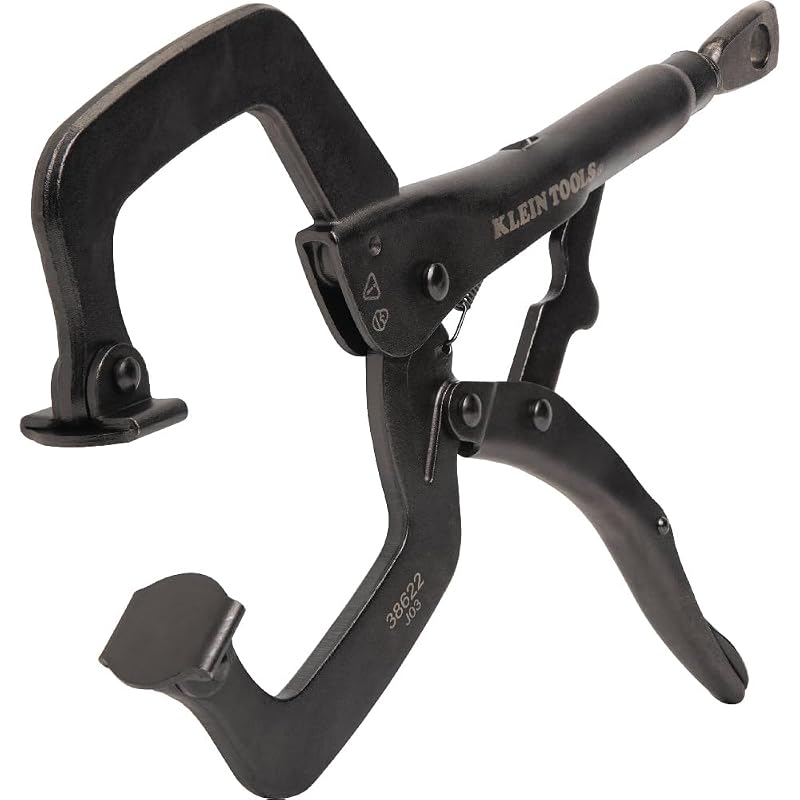 Alicate de Pressão Tipo C KLEIN TOOLS 38622 com Mordentes Giratórios, Ajuste por Manípulo e 30,4 cm