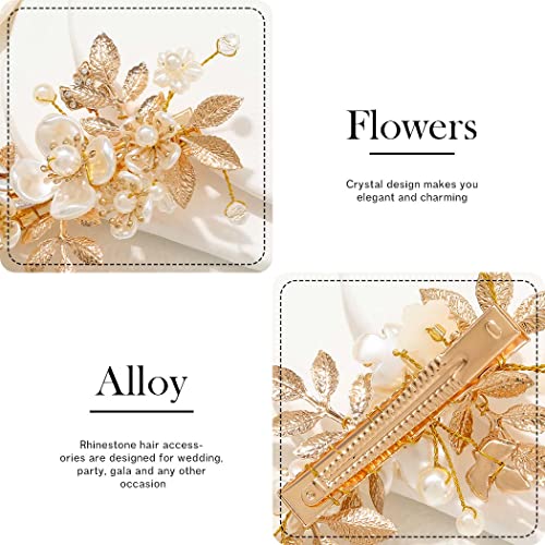 Asooll Gold Bridal Hair Clip miniatura 6