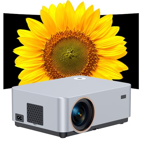 Image of X4 Android LED 7500 Lumens Projector, 4K Support, Native 1080p, Smart Wi-Fi & Bluetooth Auto Keystone Correction 2GB /16GB Home Theatre Projector