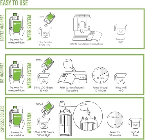 Bio Détartrant Liquide Cafetto 1L pour machine à café - 6