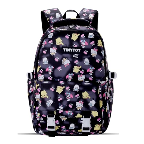 Image of Tinytot 30 Litre Japanese Korean Style School Bag Water-Resistant Laptop & Travel Backpack - Unisex Large 18 Inches Multipurpose Student Backpack for Boys & Girls, Men & Women