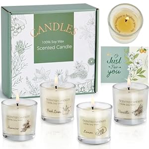 Aptliton Scented Candles Gifts for ...
