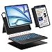 Produktbild WIWU iPad Air Tastatur 11 Zoll 11 10 Gen 3in1 Magnetische Abnehmbare Tastaturhülle Ständer Hintergrundbeleuchtete Tasten Touchpad (SCHWARZ, Für iPad 11/10/Air 5/4/11"(M2/M3) Pro 11" 4/3/2/1)