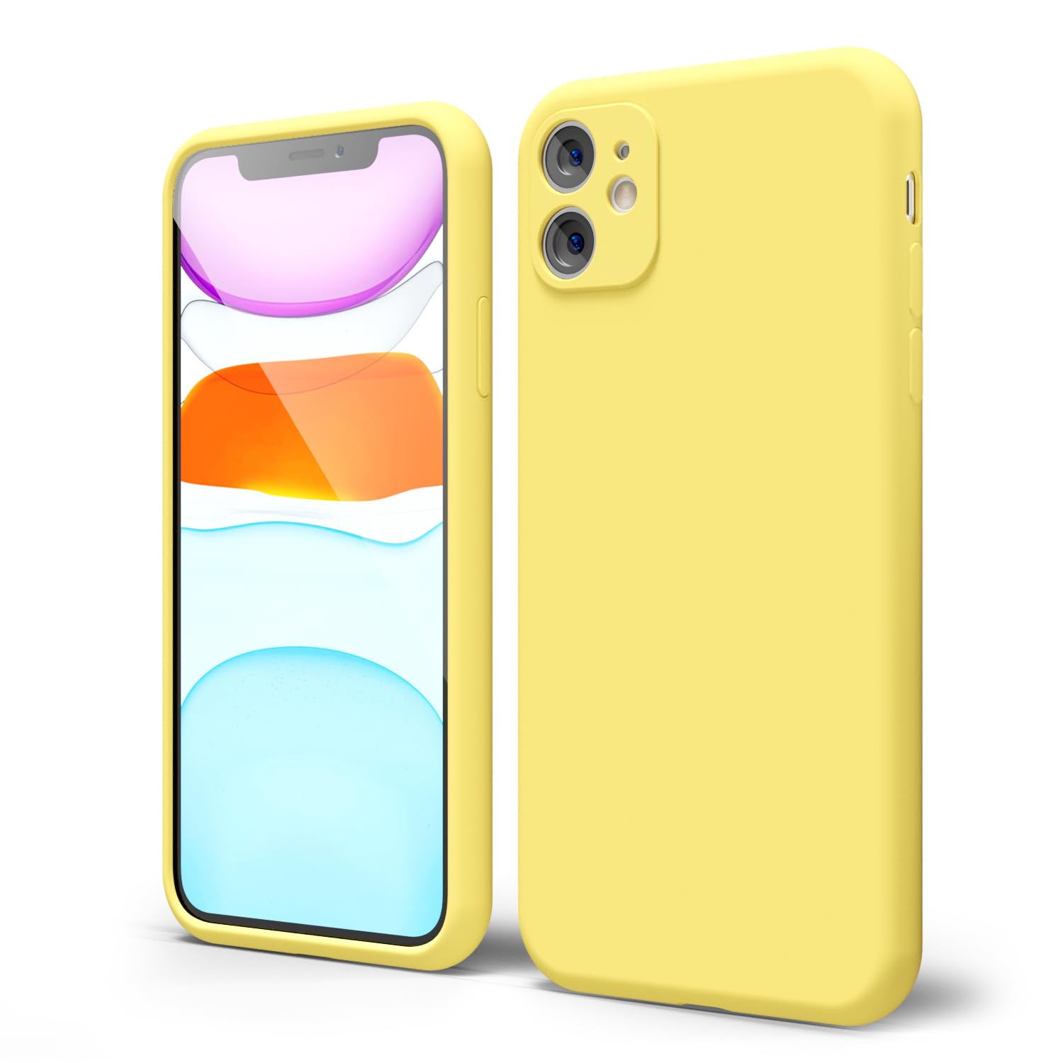 oakxco for iPhone 16 Pro Max Case Liquid Silicone, Soft Rubber Gel Elegant Aesthetic Basic Simple Cover, Cute Thin Slim TPU Matte Solid Color Plain Smooth Case for Women Girl, Light Pink — view 1027