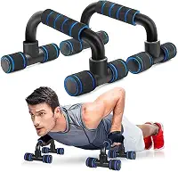 Par de Apoios para Flexão – Treino Funcional, Musculação, Yoga e Pilates, Com Pegada Confortável e Base Antiderrapante, Ideal para Fortalecer Peito, Braços e Corpo