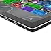 Skinomi Black Carbon Fiber Full Body Skin Compatible with Microsoft Surface 3 (Full Coverage) TechSkin with Anti-Bubble Clear Film Screen Protector