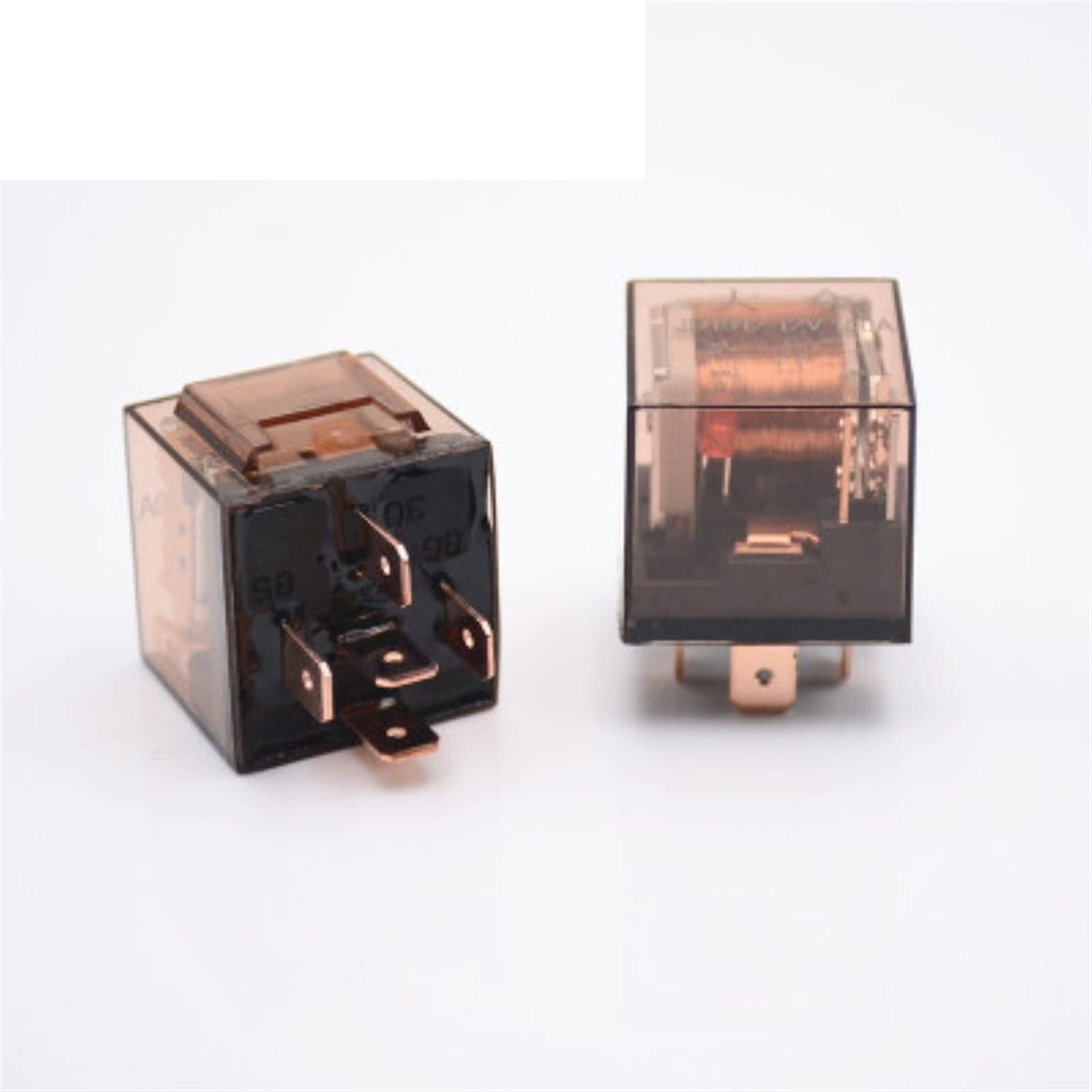 CSKWLLNBC 1pcs 12V/24V 100A 4pin 5pin car Relay with Indicator Light high Current Waterproof(12V 5pin)