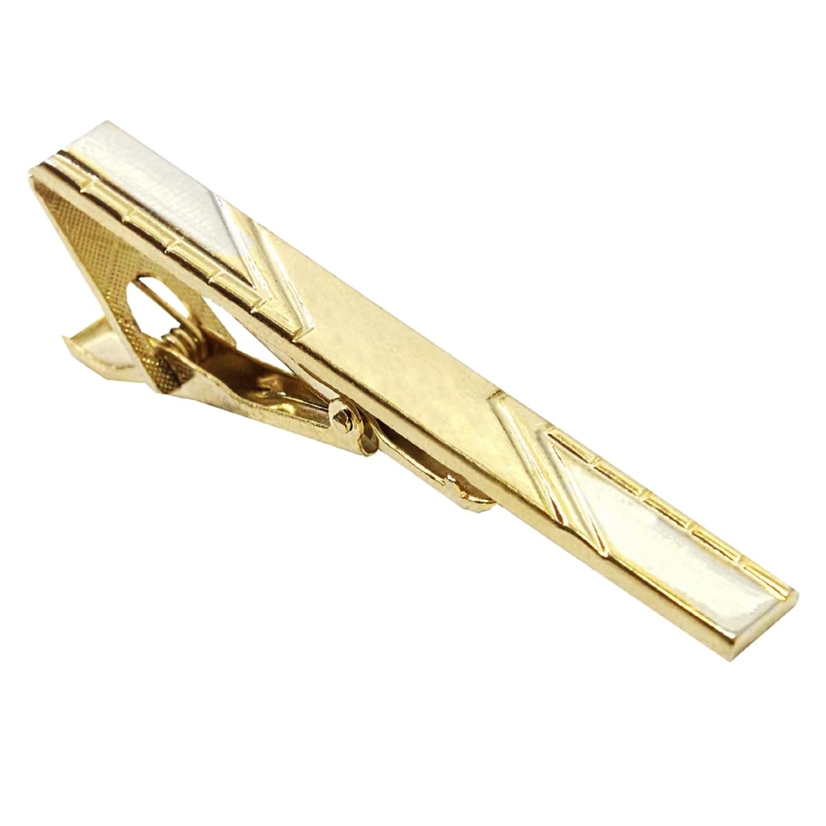 leonardi Men’s Metal alloy steel tie pin pack of 1 Alloy Steel Superior finishing and Packaging – comes in a red box Color – Golden. Size - 5.4 x 0.2 inches-picture-26