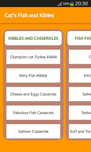 Cat's Fish and Kibles – vue 3