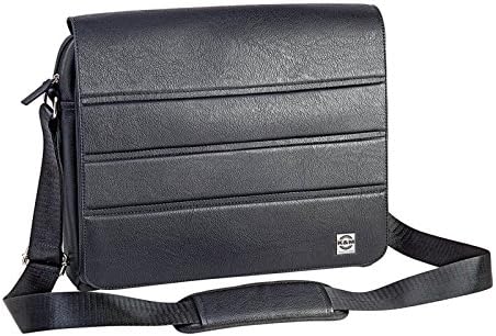 K&M - König & Meyer »19705 Torba na notatki i tablety« torba na akcesoria i notebook - sztuczna skóra - 365x75x300 mm - kolor: czarny