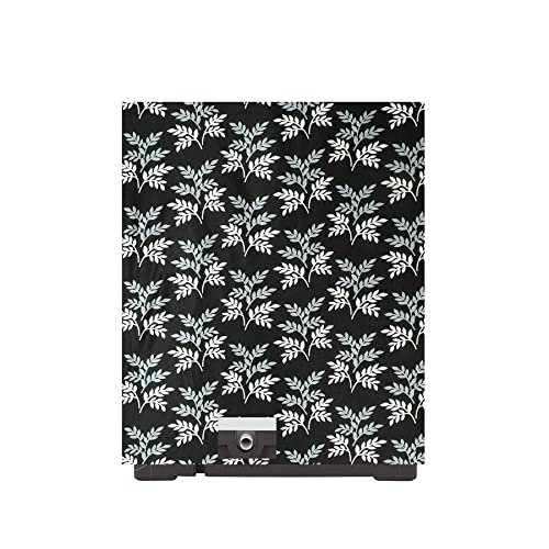 Image of Woah Washing Semi Automatic Washing Machine Cover Suitable for 5 Kg to 8 Kg Black Leaf