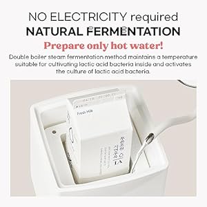 MINEW YOGURT MAKER HOME MADE YOGURT MADE IN KOREA NON ELECTRIC EASY YOGURT MAKING