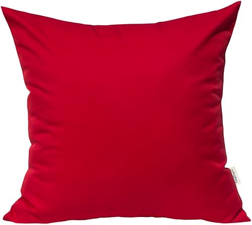 Miniatura 2 de TangDepot - Fundas de almohada de seda sintética, lisas, duraderas, Blanco puro