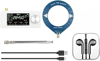 Radio de bolsillo ergonómica SI4732 diseñada para un fácil manejo, equipada con características esenciales para el uso diario (azul)