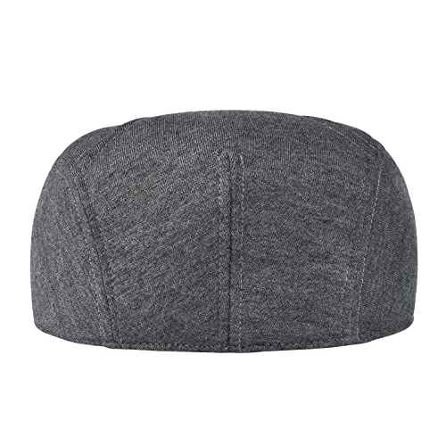 Image of Cotton Newsboy Hats for Men Adjustable Flat Cap Irish Fitted Cap